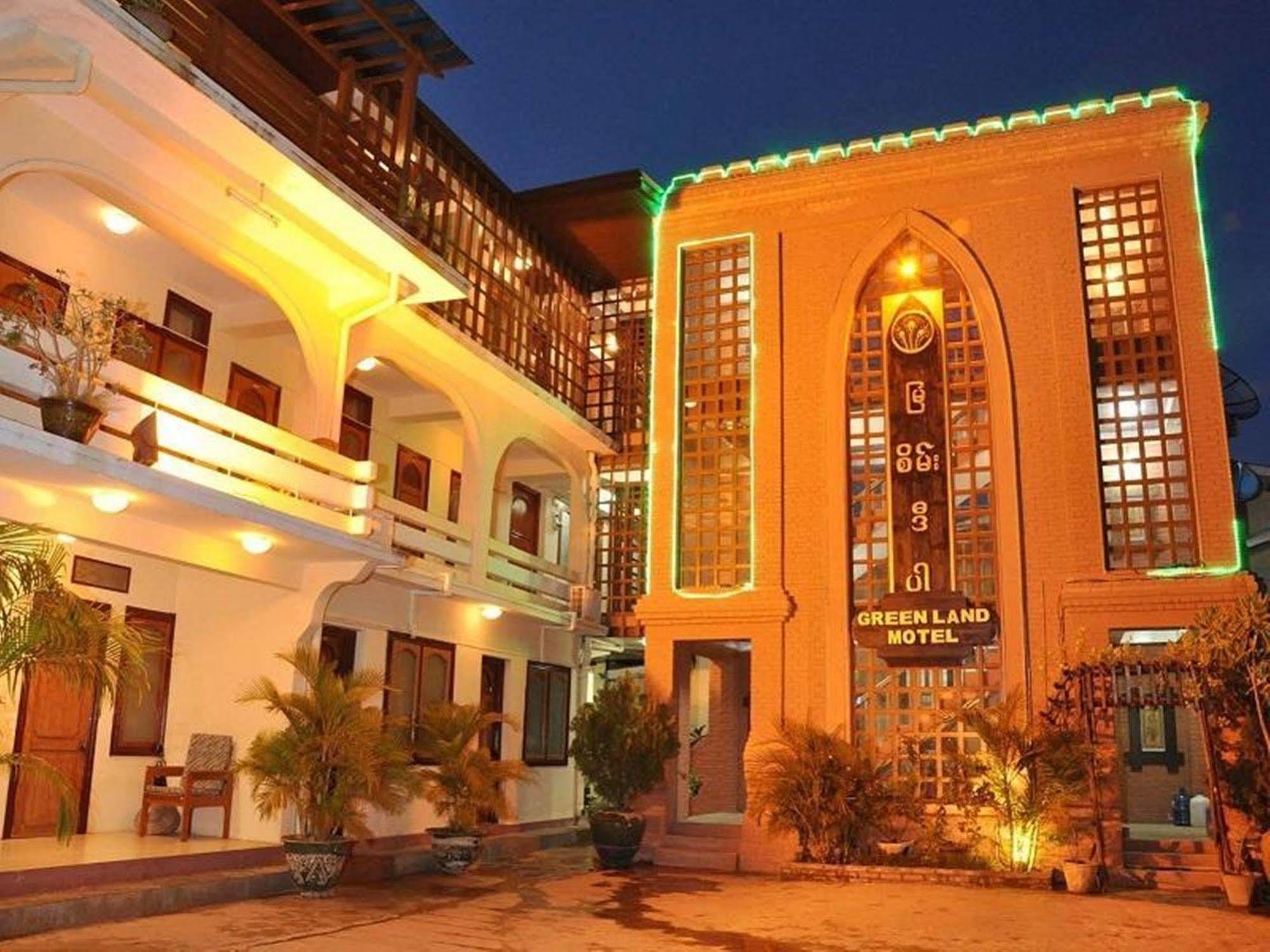 Green Land Motel Bagan Buitenkant foto