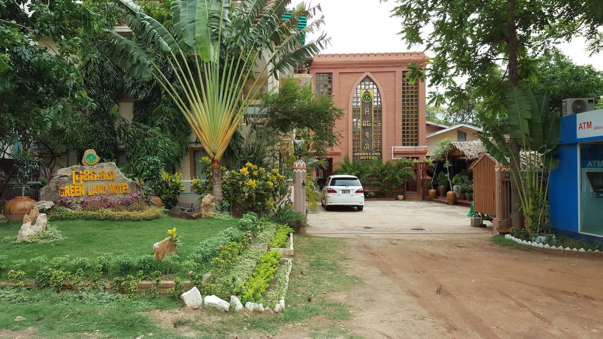Green Land Motel Bagan Buitenkant foto