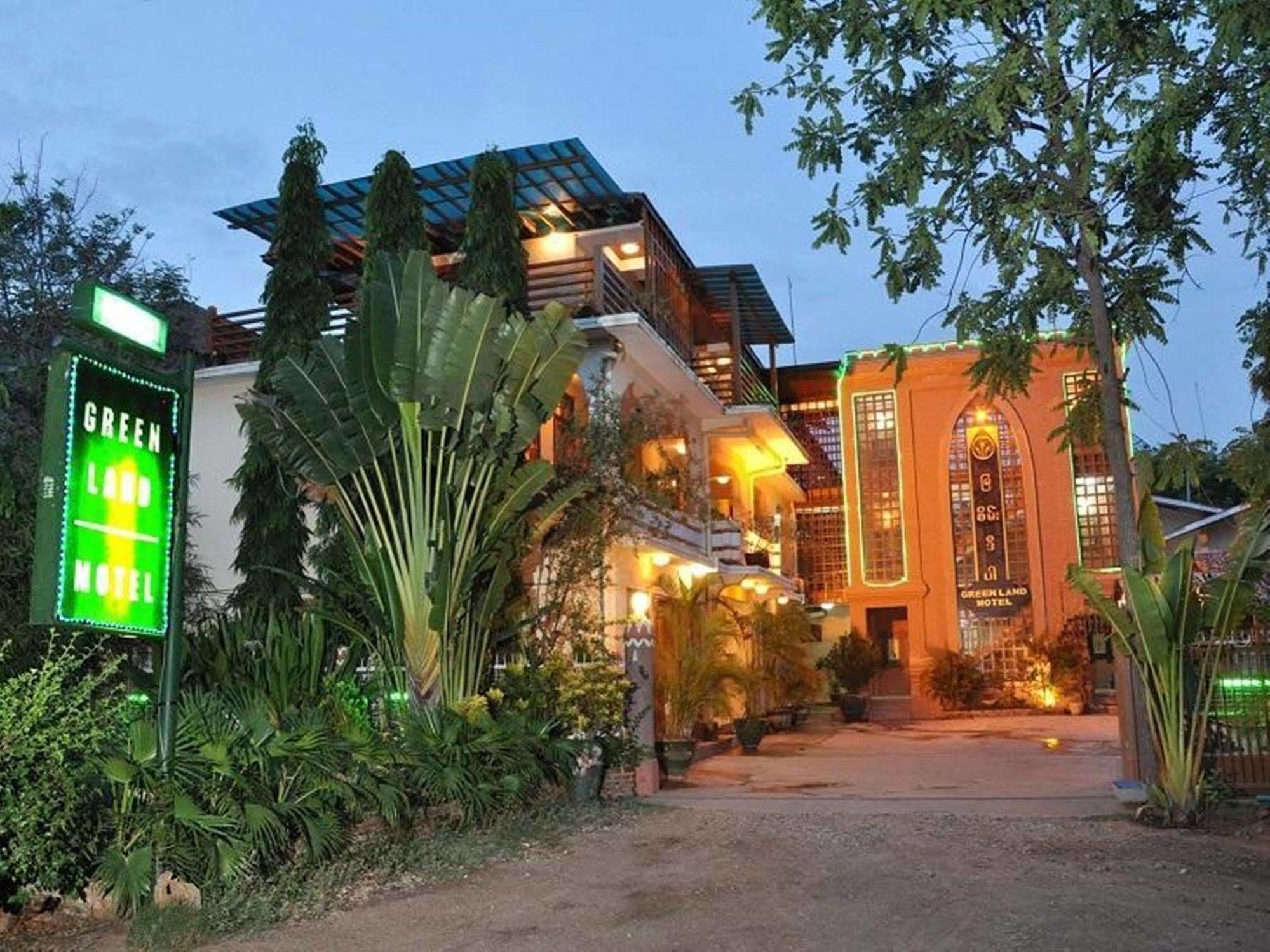 Green Land Motel Bagan Buitenkant foto